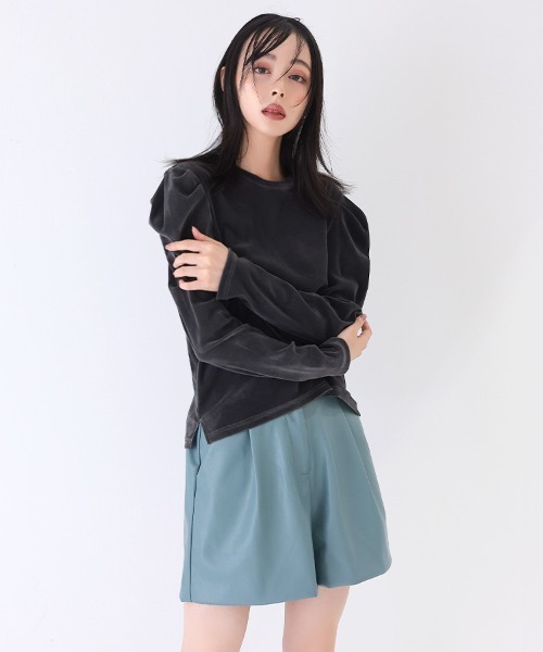 レザーショートパンツ（その他パンツ）｜DONOBAN（ドノバン）の