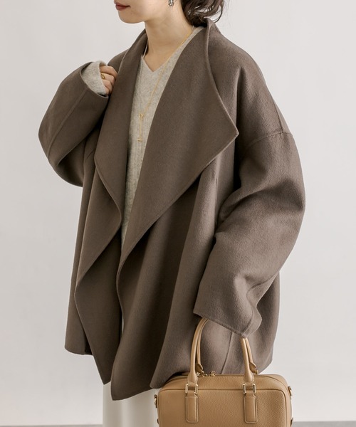 RIVE DROITE（リヴドロワ）の「2サイズ展開/ショールカラーリバー