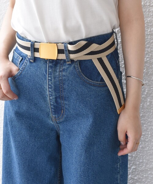 SHIPS Colors:ライン テープ ガチャベルト◇（ベルト）｜SHIPS Colors