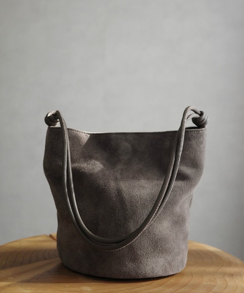 meilmada（メイルマダ）の「【牛革】スエード2wayショルダーバッグ