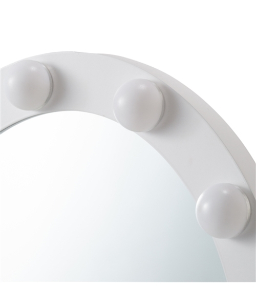 Francfranc（フランフラン）の「フッツェ ハリウッドミラー ラウンド L