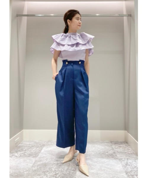 CELFORD（セルフォード）の「メタル釦ワイドパンツ（その他パンツ