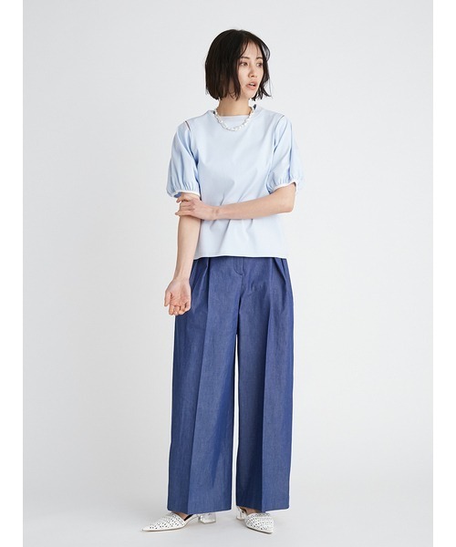 CELFORD（セルフォード）の「メタル釦ワイドパンツ（その他パンツ