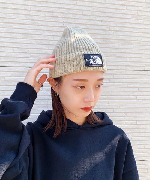 THE NORTH FACE / TNF LOGO BOX CUFFED BEANIE（ニットキャップ
