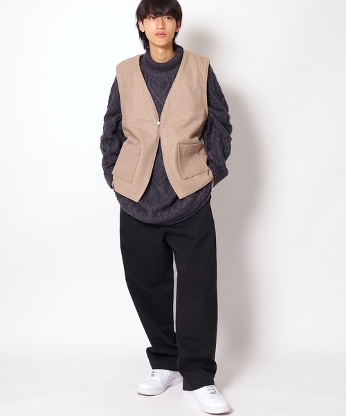 orSlow（オアスロウ）の「orSlow/オアスロウ REVERSIBLE WOOL MELTON