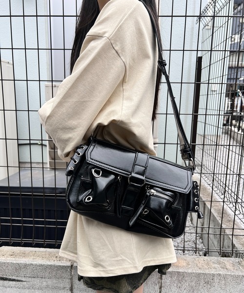 ダブルポケットショルダーバッグ（ショルダーバッグ）｜Figments