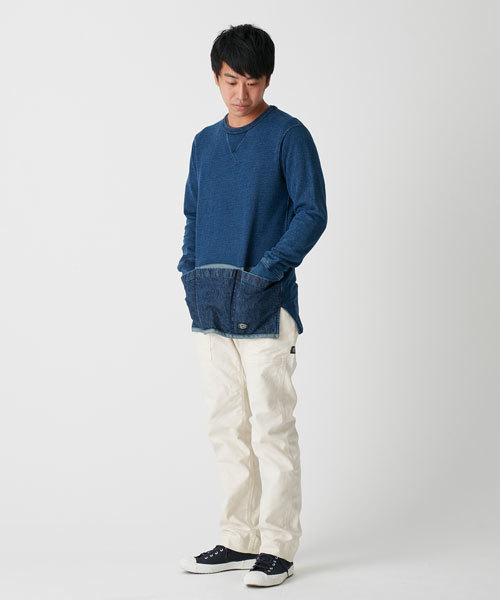 Snow Peak（スノーピーク）の「キャンピングインディゴスウェット