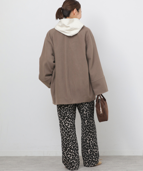 セール】《追加2》尾州ウールスーパー100モッサPコート（ピーコート