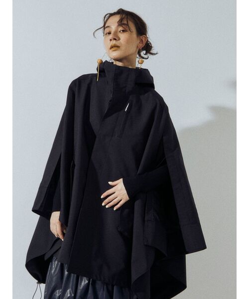 UN3D.（アンスリード）の「フードケープコート（ポンチョ）」 - WEAR