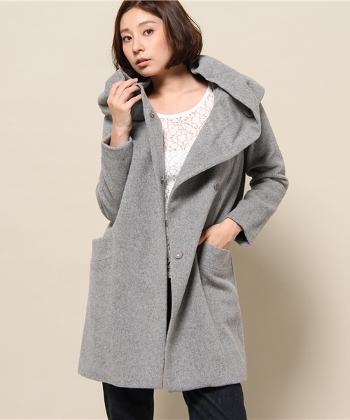 allureville（アルアバイル）の「ウールビッグフードコート（その他