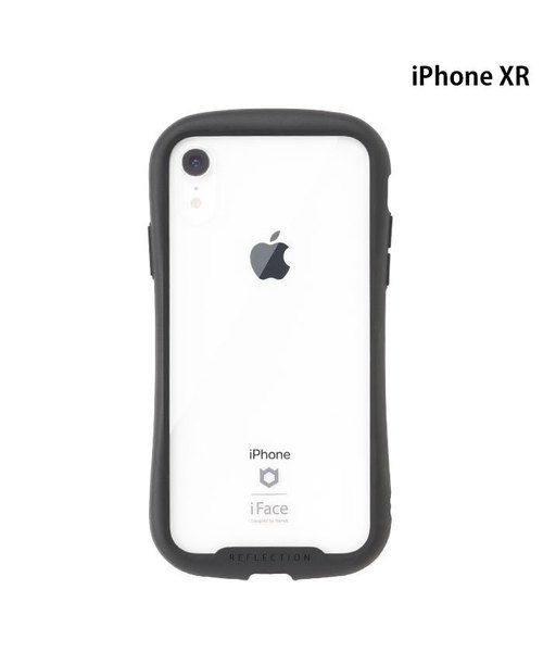 iPhone XR ケース iFace Reflection 強化ガラス クリア アイフォン