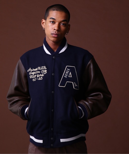 AVIREX（アヴィレックス）の「STADIUM JACKET NYC / スタジアム