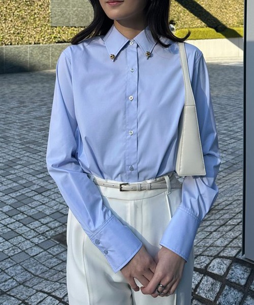 アクセディティールシャツ（シャツ/ブラウス）｜anuans（アニュアンス