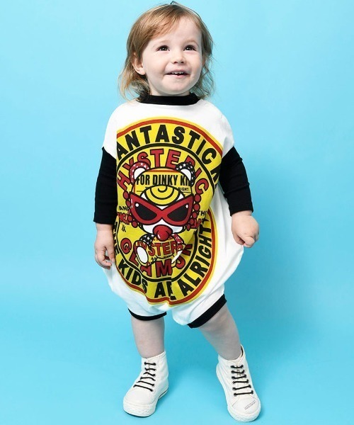 ヒスミニ ロンパース テディ HYSTERIC MINI（ヒステリックミニ）の