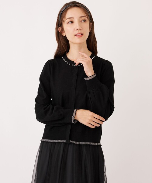 セール】シアーレイヤー カーディガン（カーディガン/ボレロ）｜TO BE