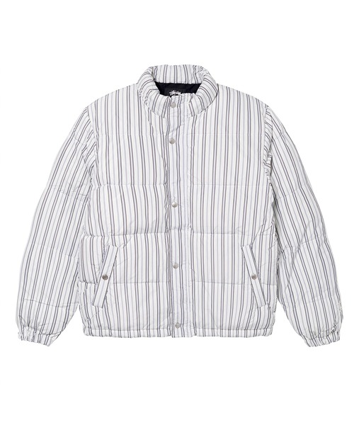 STUSSY（ステューシー）の「Stripe Down Puffer Jacket（ダウン