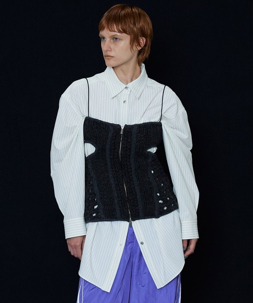 MAISON SPECIAL（メゾンスペシャル）の「Hand Knit Bustier/ハンド