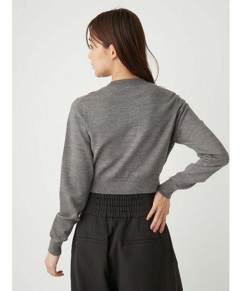 FRAY I.D（フレイアイディー）の「3Dフラワーカーディガン