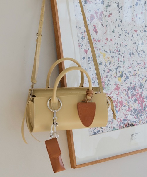 セール】cylinder real leather mulch bag（ハンドバッグ）｜WILLFULLY