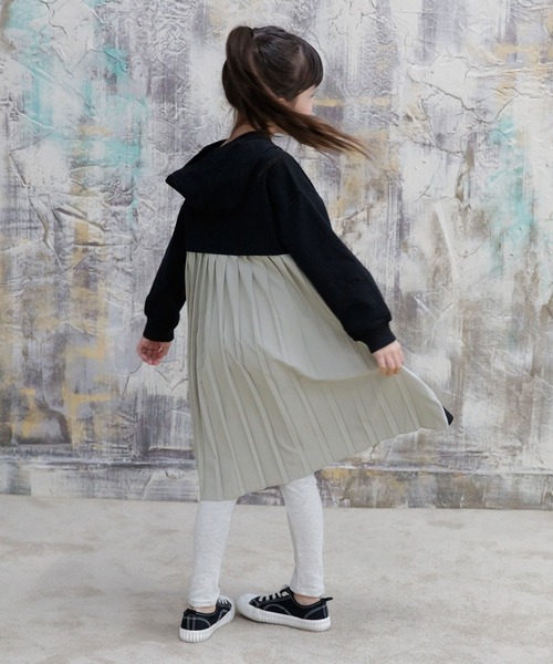 バックプリーツ パーカーワンピース（ワンピース）｜Bee des Bee