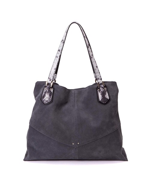 TOPKAPI（トプカピ）の「スエード・パイソン型押しハンドル2wayA4