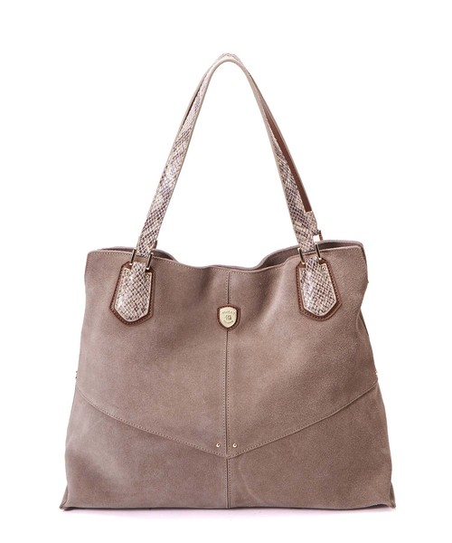 TOPKAPI（トプカピ）の「スエード・パイソン型押しハンドル2wayA4