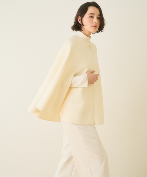 ANAYI（アナイ）の「シャルムビーバーケープコート（ポンチョ）」 - WEAR