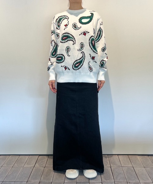 TOGA（トーガ）の「TOGA PULLA Paisley jacquard knit pullover
