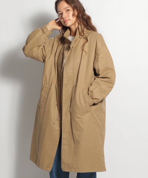 niko and（ニコアンド）の「3WAY撥水キルトライナー付きコート