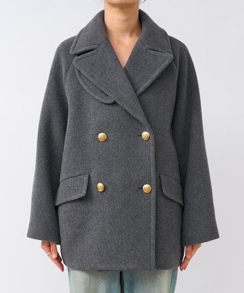 リバイバル/新色追加】ラグランPコート（ピーコート）｜RIVE DROITE