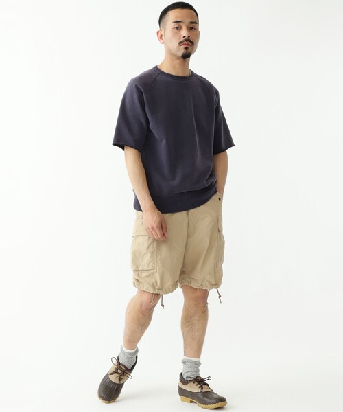 REMI RELIEF / 別注 Cut Off Short Sleeve Sweat（スウェット）｜REMI