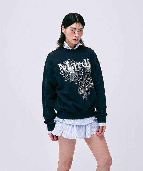 COTTON OVERSIZED SHIRT STRIPE（シャツ/ブラウス）｜Mardi Mercredi