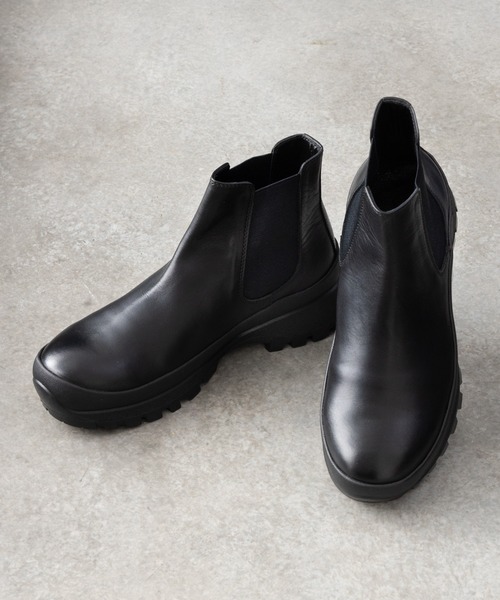 PADRONE パドローネ / SIDE GORE BOOTS with vivram sole / PK8840