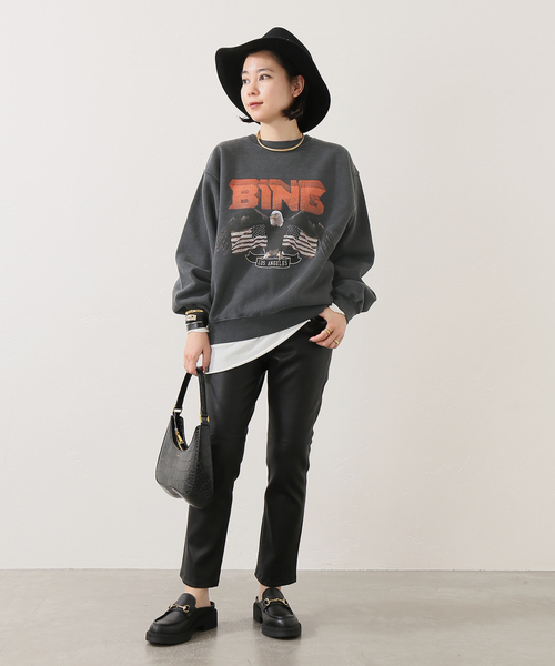 セール】【ANINE BING/アニービン】 eagle スウェットプルオーバー