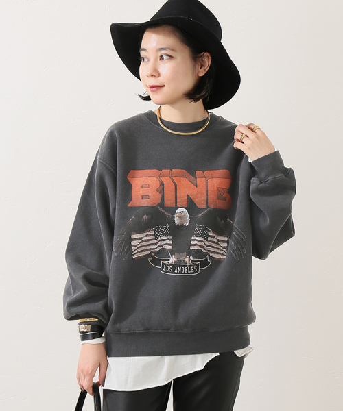 セール】【ANINE BING/アニービン】 eagle スウェットプルオーバー