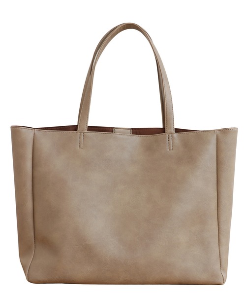 セール】合成皮革A4トートバッグ（トートバッグ）｜andme（アンドミー