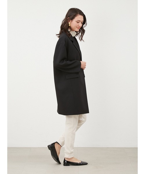 Mila Owen（ミラオーウェン）の「コクーンシルエットチェスターコート