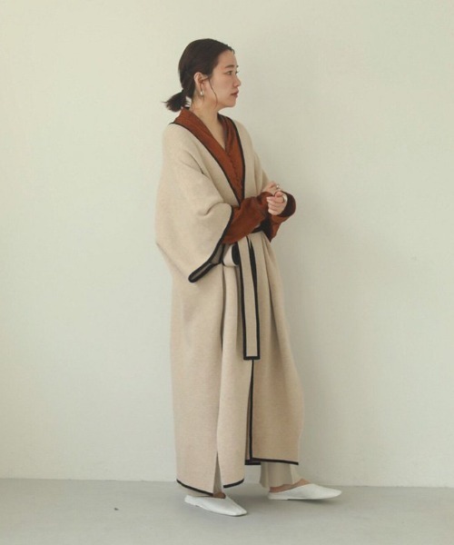 TODAYFUL（トゥデイフル）の「サテンジャガードパイピングシャツ