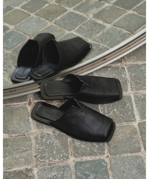 セール】Leather Slit Sandals（サンダル）｜TODAYFUL（トゥデイフル