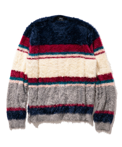 glamb（グラム）の「Kaylee border knit / ケイリーボーダーニット