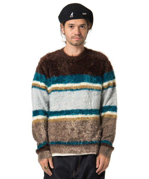 glamb（グラム）の「Kaylee border knit / ケイリーボーダーニット