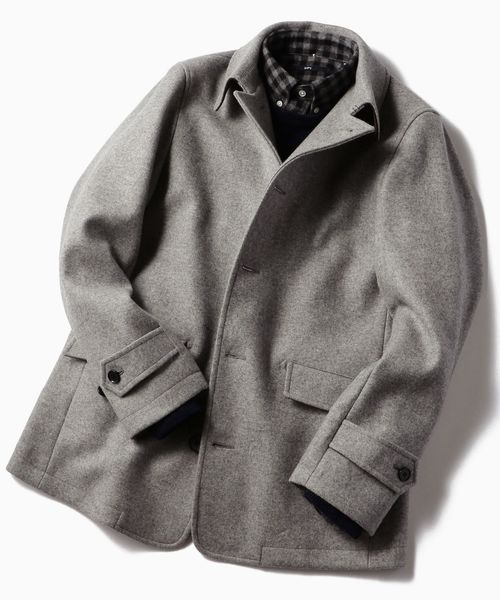 SHIPS（シップス）の「SC: HAMILTON LAMBSWOOL メルトン シングル P