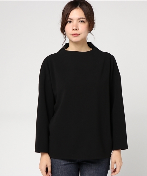 ENFOLD（エンフォルド）の「スポンジダブルクロススリットネックTOP（T