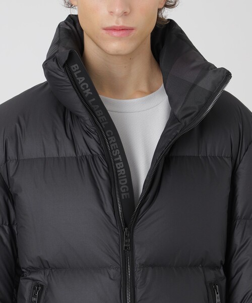 セール】【BLACK lab.】ライトウェイトスタンドネックリップダウン