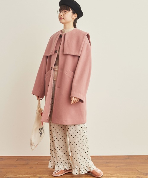 fig London（フィグロンドン）の「エアリアルパイル Lotta coat