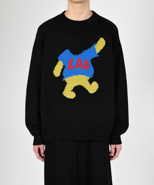 LAD MUSICIAN（ラッドミュージシャン）の「CREW NECK PULLOVER（ニット