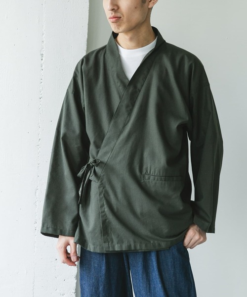 セール】『UR TECH 高機能リネン』半纏ジャケット（その他アウター