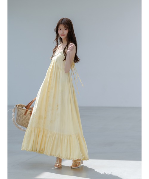 SNIDEL（スナイデル）の「コットンショルダーブレードトートバッグ