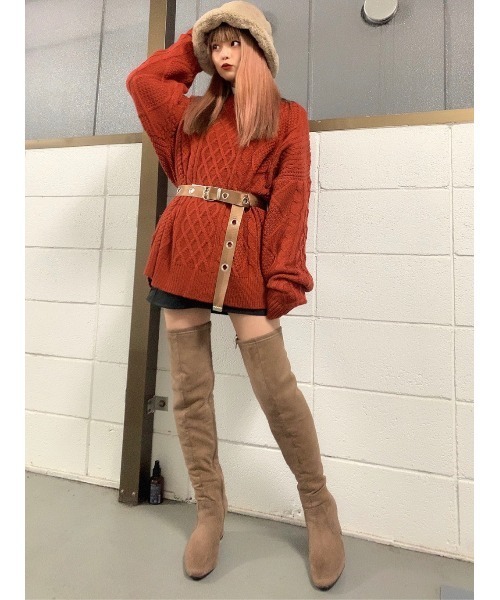 WEGO（ウィゴー）の「WEGO/スエードニーハイブーツ（ブーツ）」 - WEAR