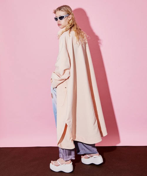 MAISON SPECIAL（メゾンスペシャル）の「Twist Button Maxi Mods Coat